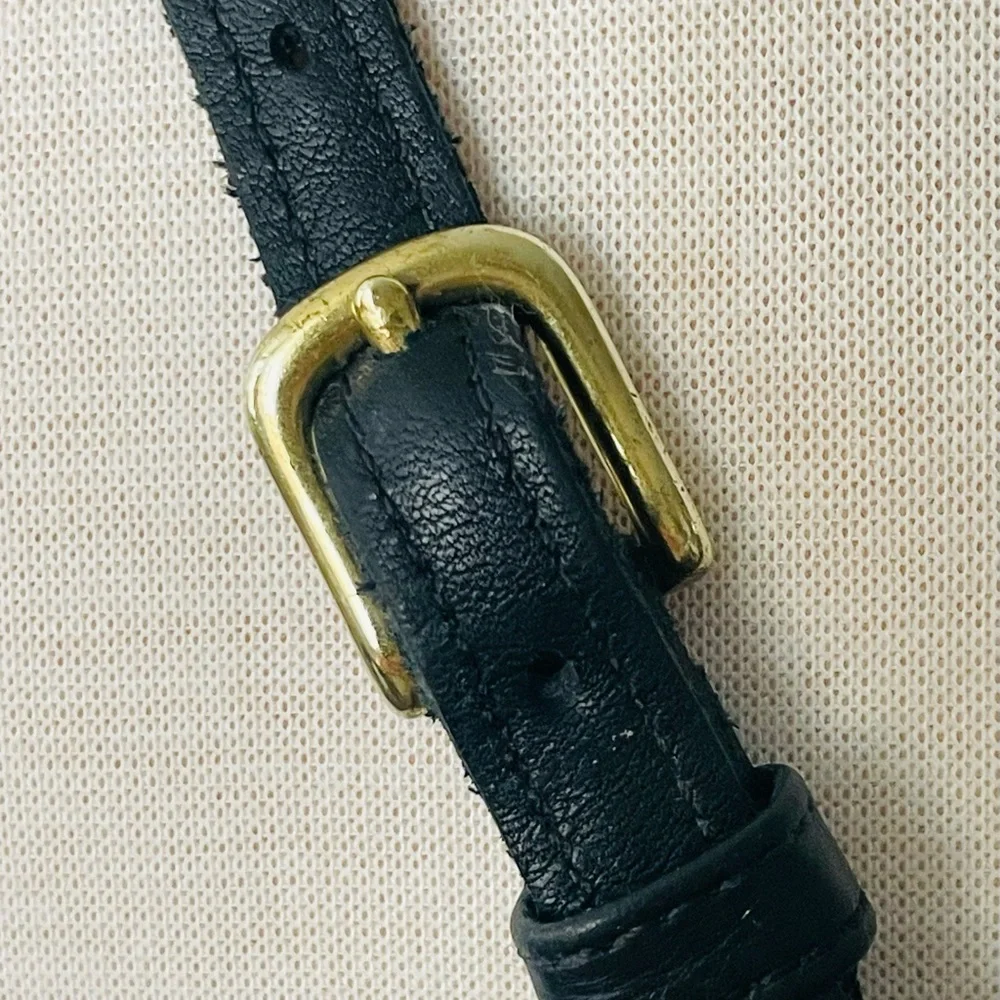 COACH 9755 CROSSBODY BLACK LEATHER BAG - Picture 10 of 16